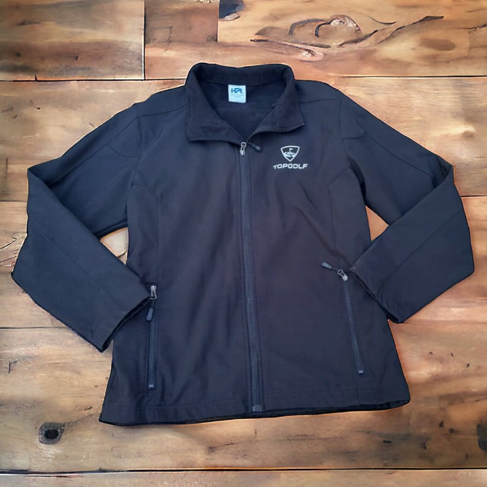 TOPGOLF Men's Black Jacket‎ Size Large
